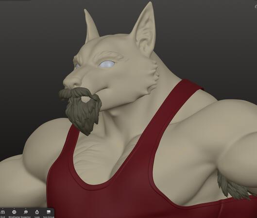 Werewolf Avatar, Work in progress.